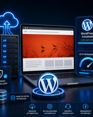 Hosting + WordPress Instalado